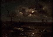 Carl Gustav Carus Mondscheinlandschaft oil painting artist